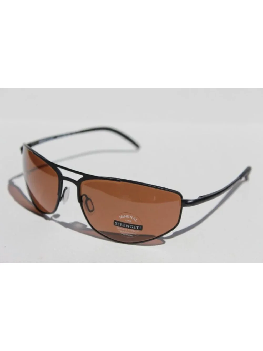 SERENGETI Masten POLARIZED Sunglasses Matte Black/Drivers NEW SS579001 Italy